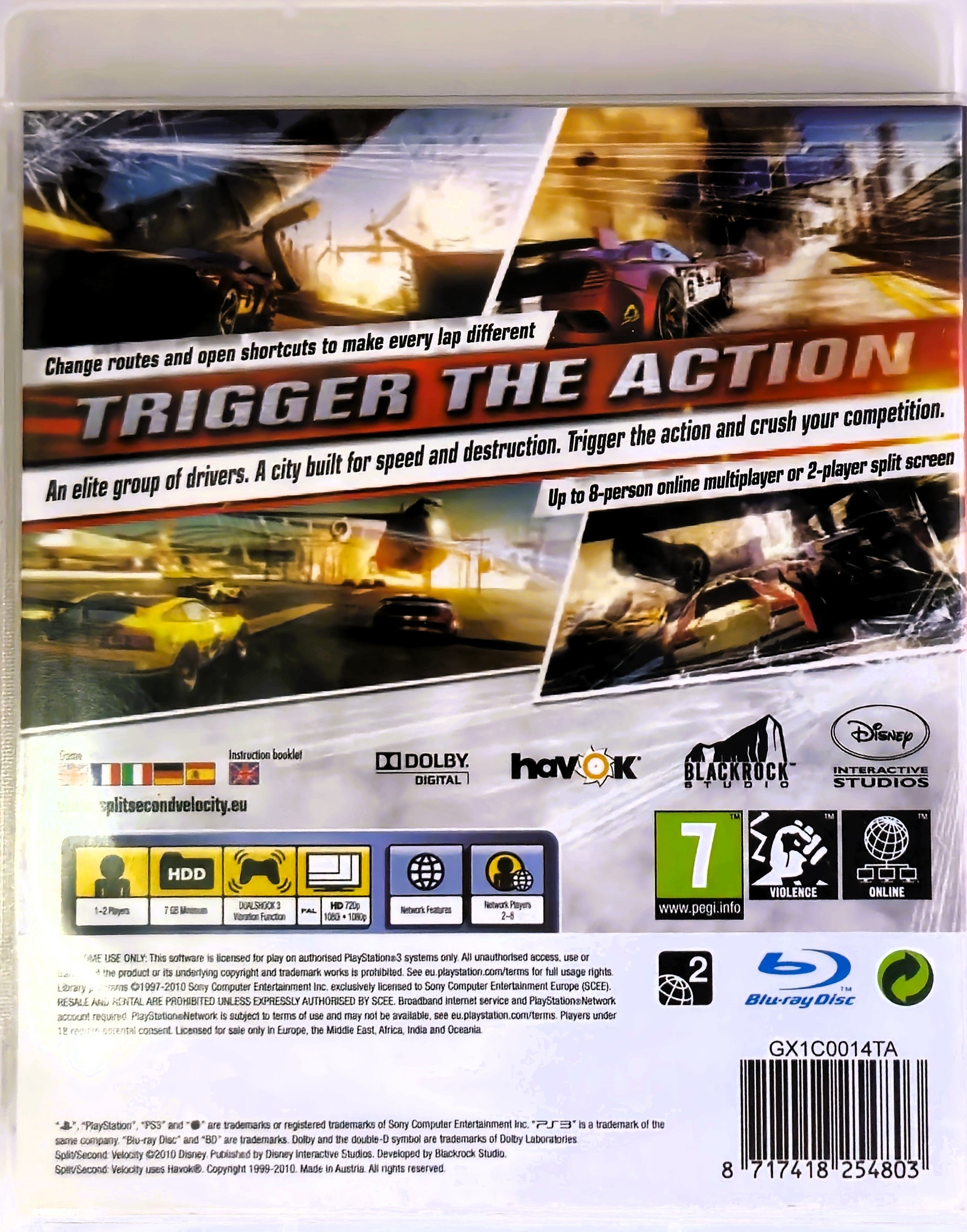 PS3 Split Second Velocity