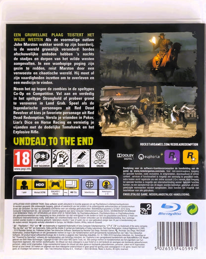 PS3 Red Dead Redemption Undead Nightmare
