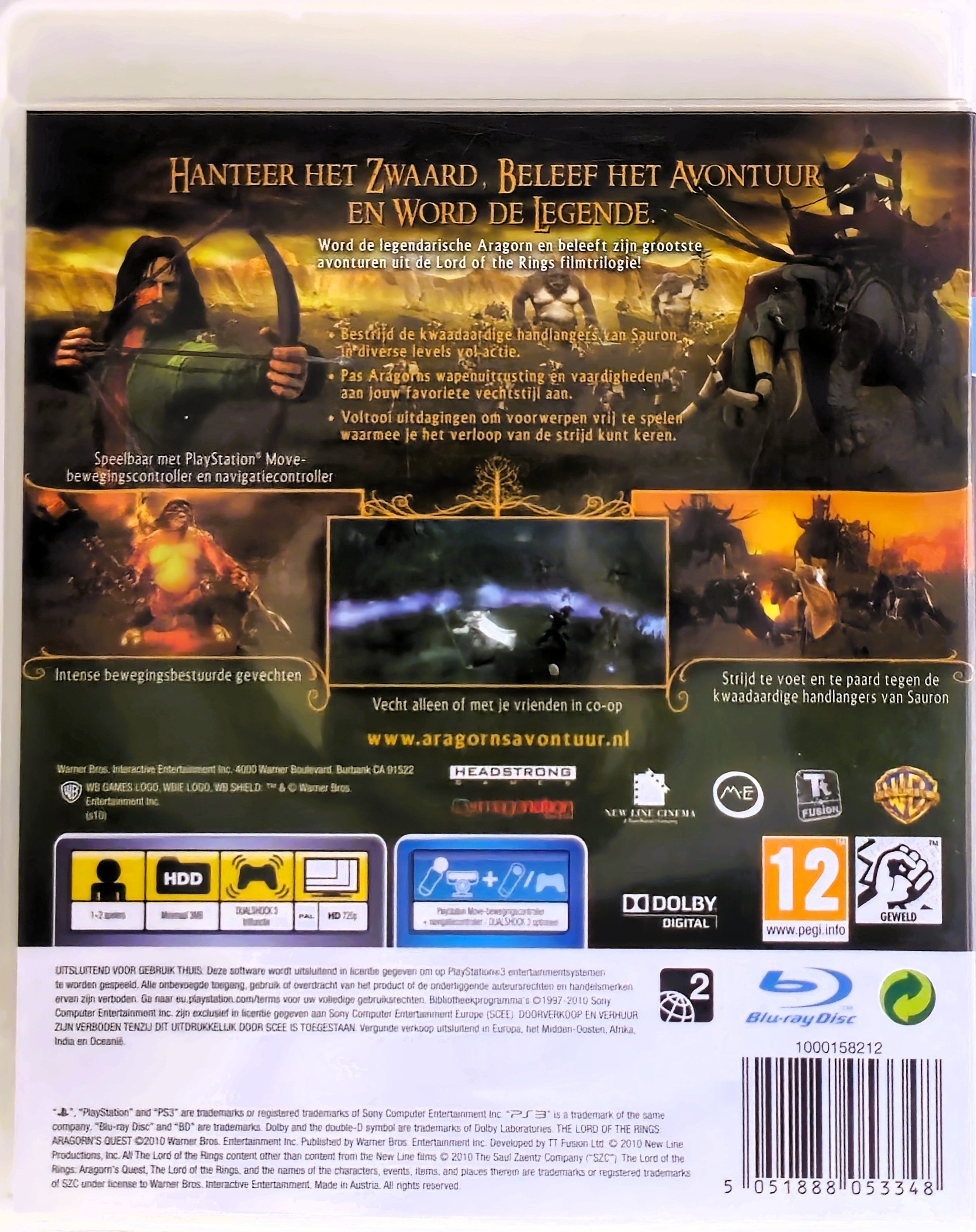 PS3 In de Ban van De Ring Aragorns Avontuur