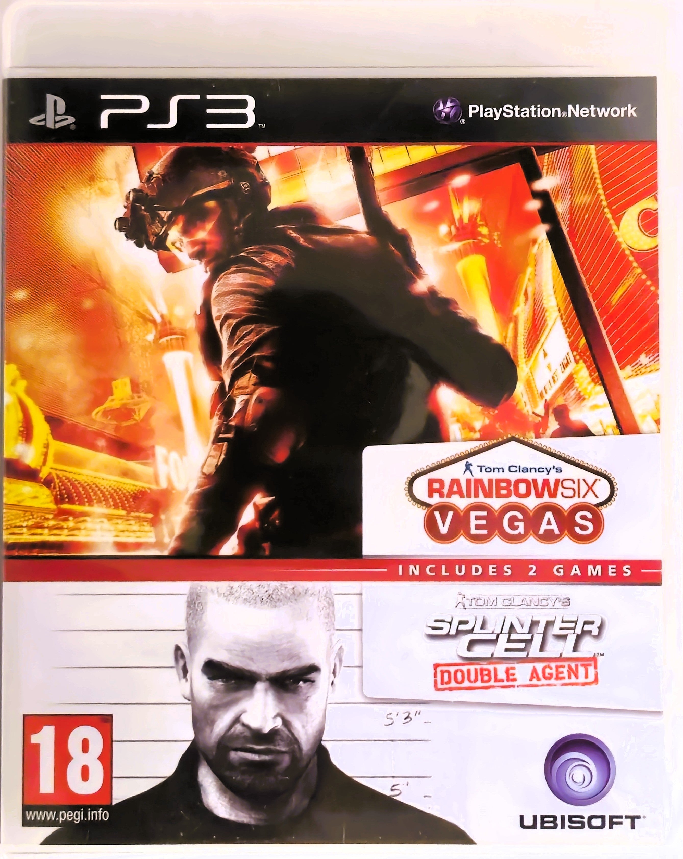 PS3 Rainbow Six Vegas/Splinter Cell double Agent