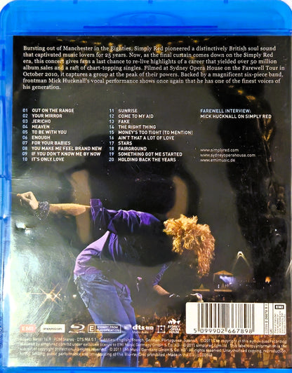 Simply Red Farewell Live in Concert at Sydney Opera House
