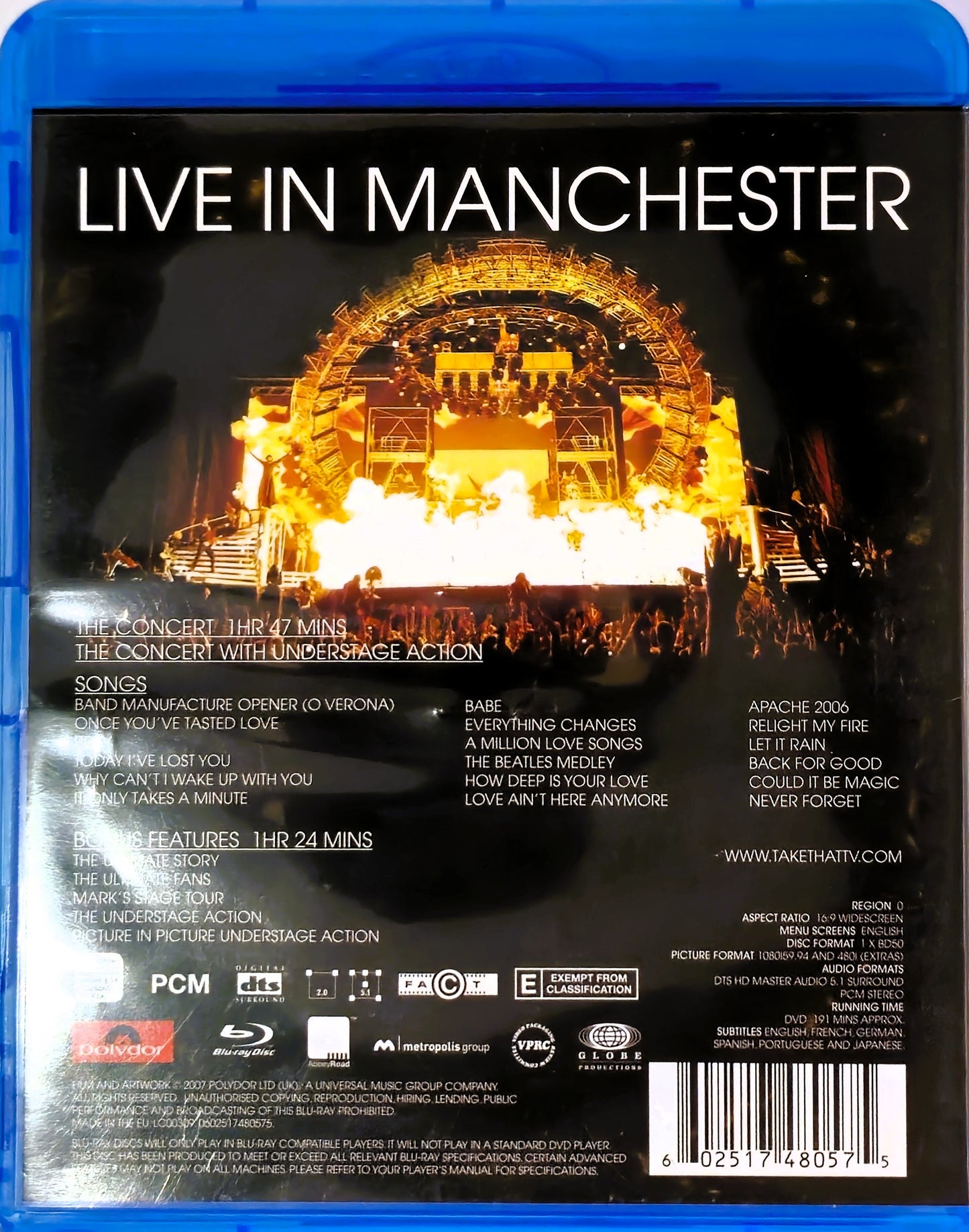 Take That The Ultimate Tour Live in Manchester