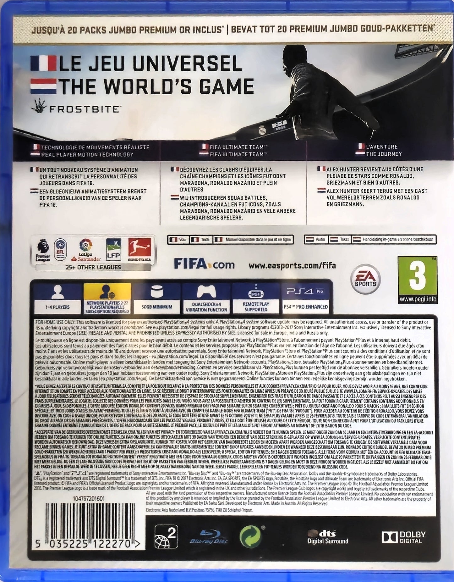 PS4 FIFA 18 Ronaldo Edition