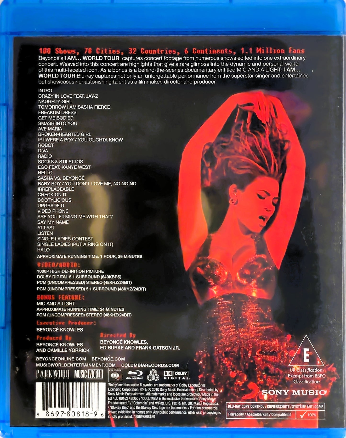 Beyonce I Am World Tour