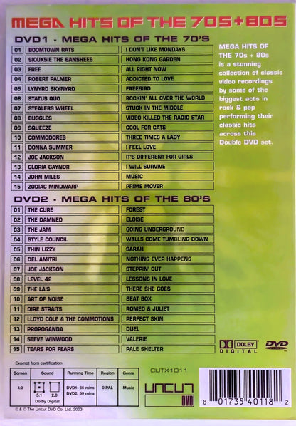 Mega Hits of The 70's + 80's