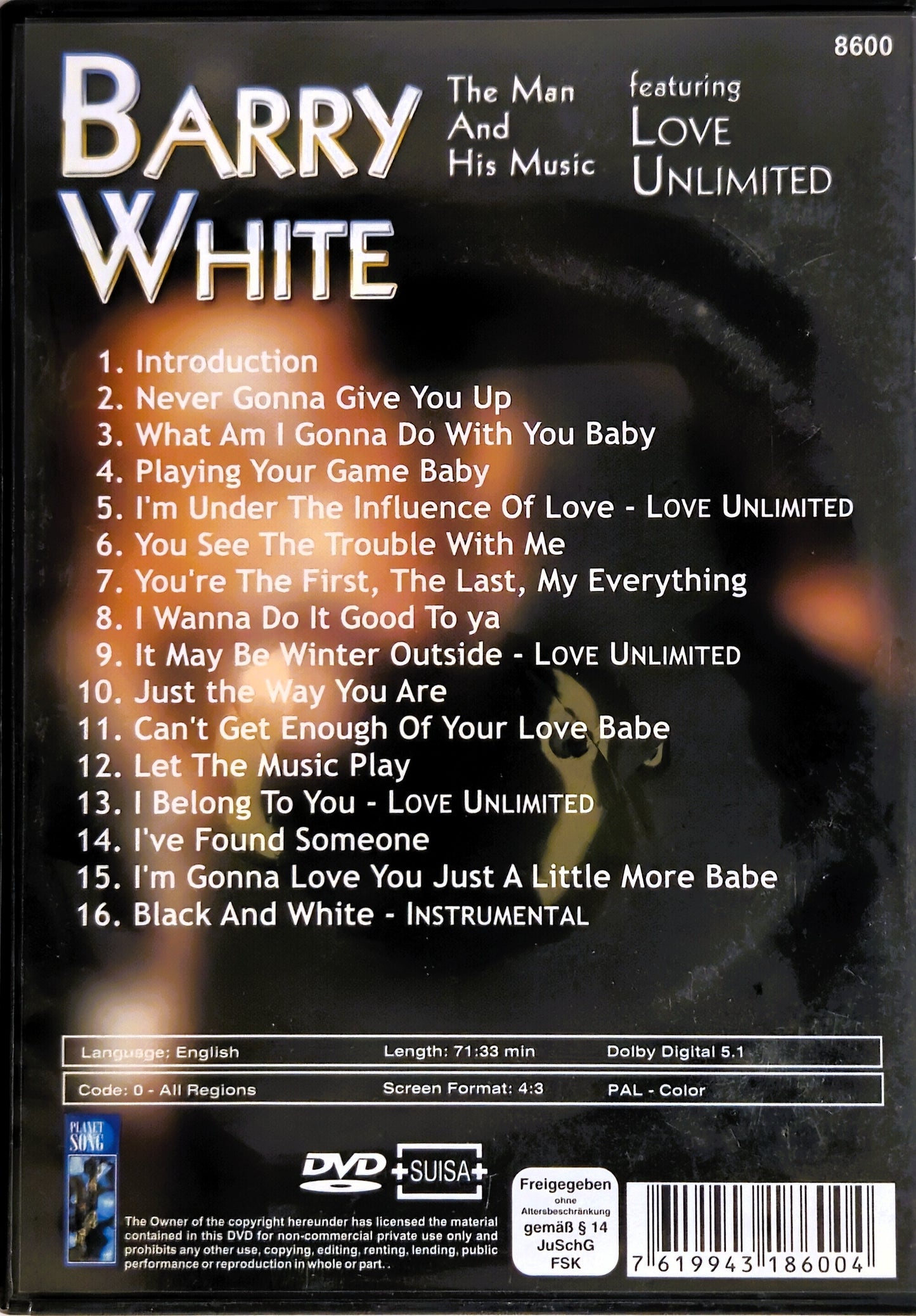 Barry White The Man and His Music