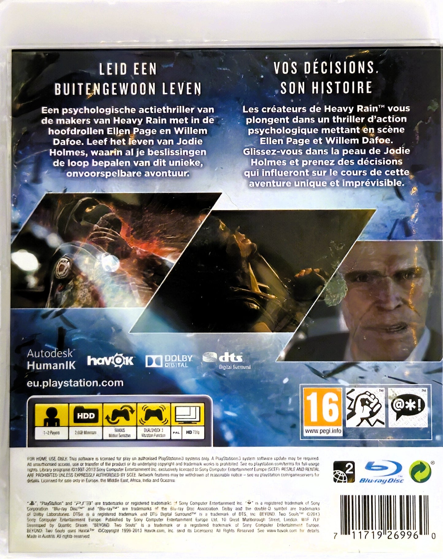 PS3 Beyond Two Souls