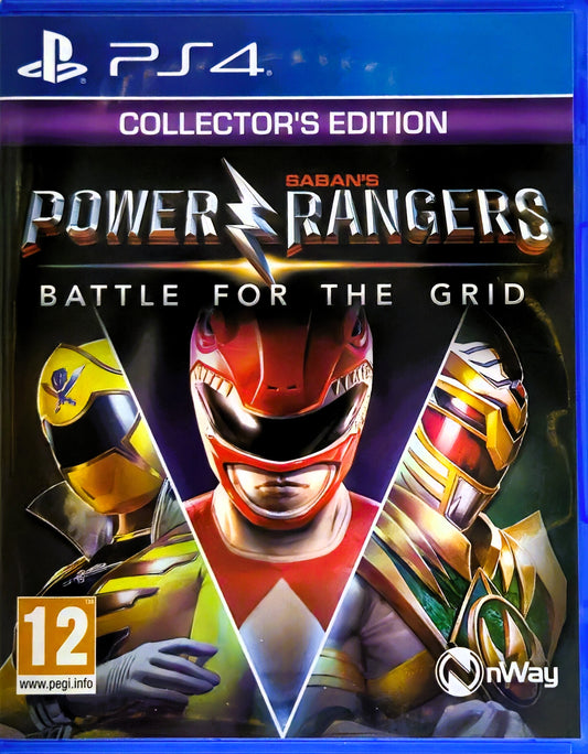 PS4 Power Rangers Bettle of The Grid Collector's Edition
