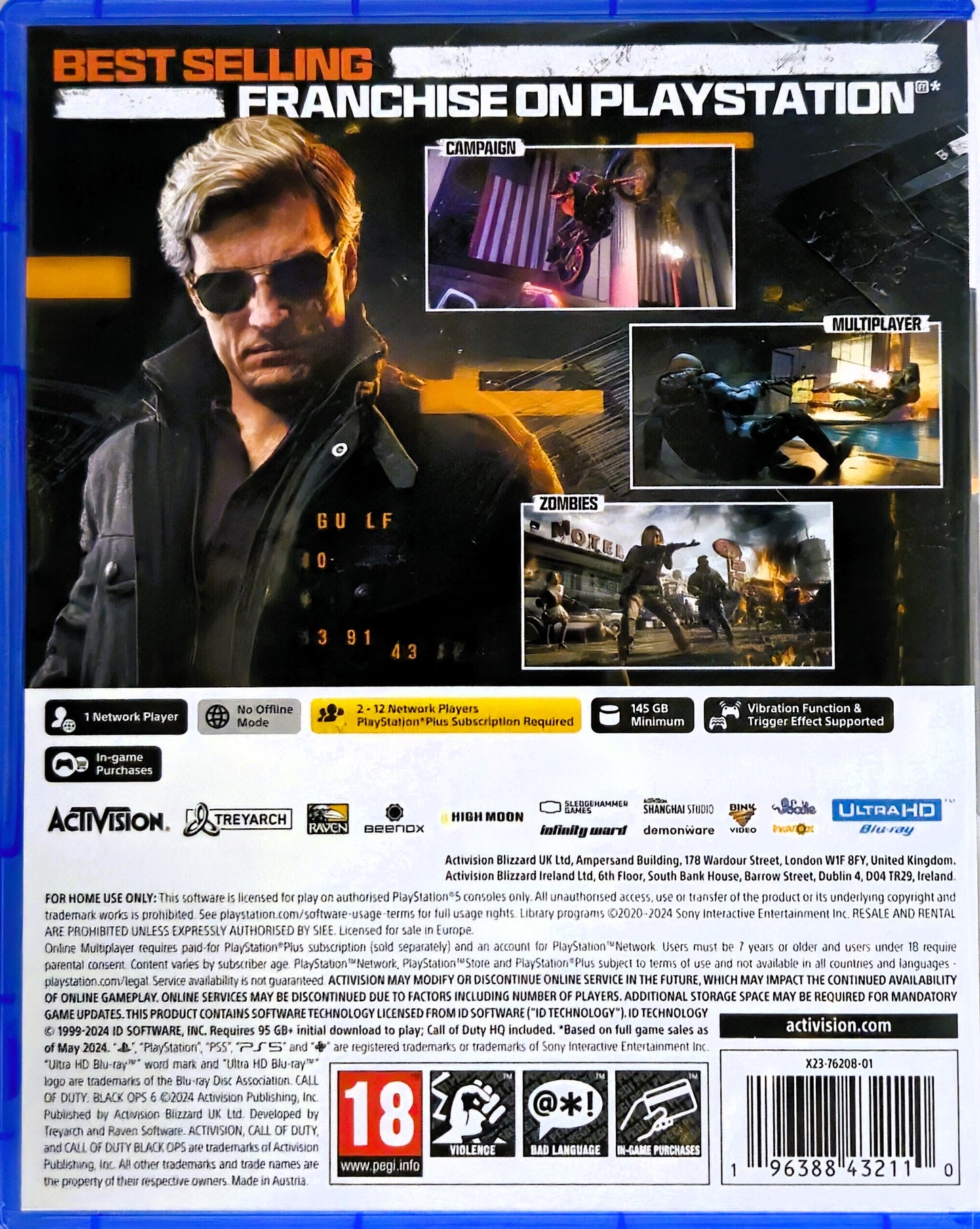 PS5 Call of Duty Black Ops 6