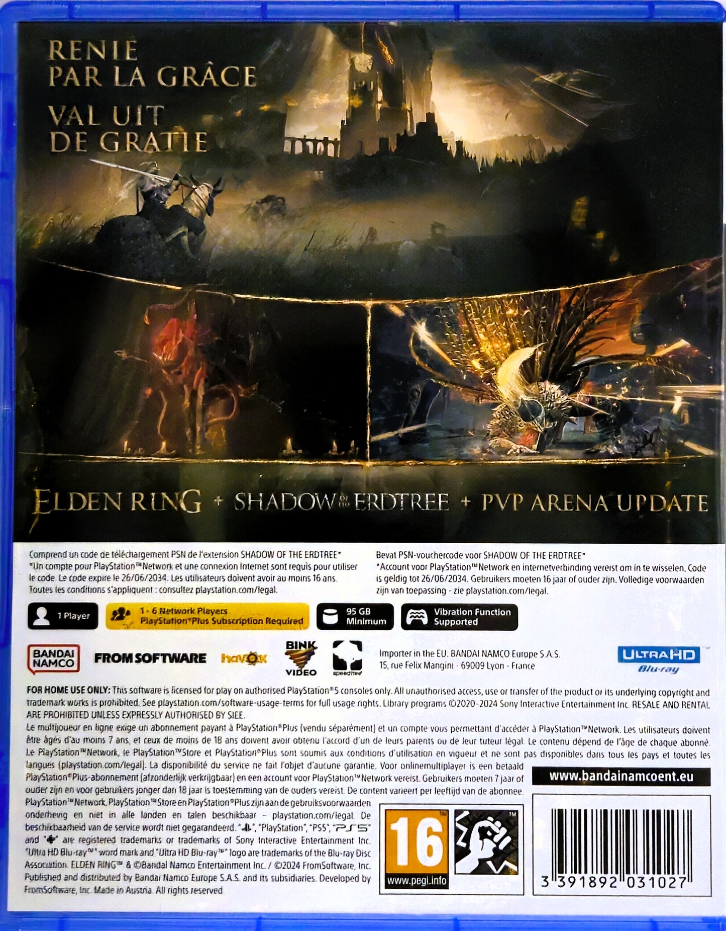 PS5 Elden Ring Shadow of the Erdtree Edition