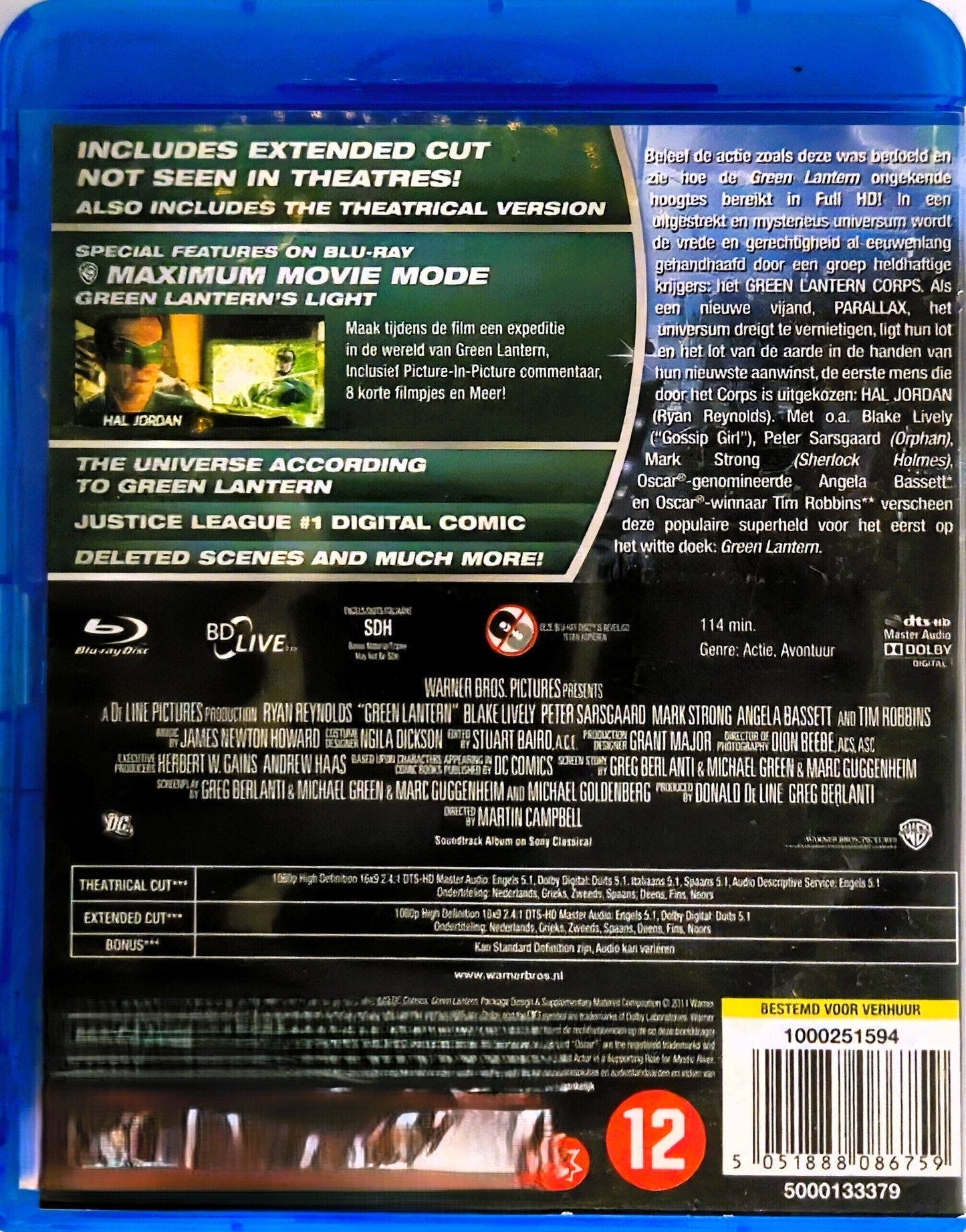 Green Lantern Extended Cut