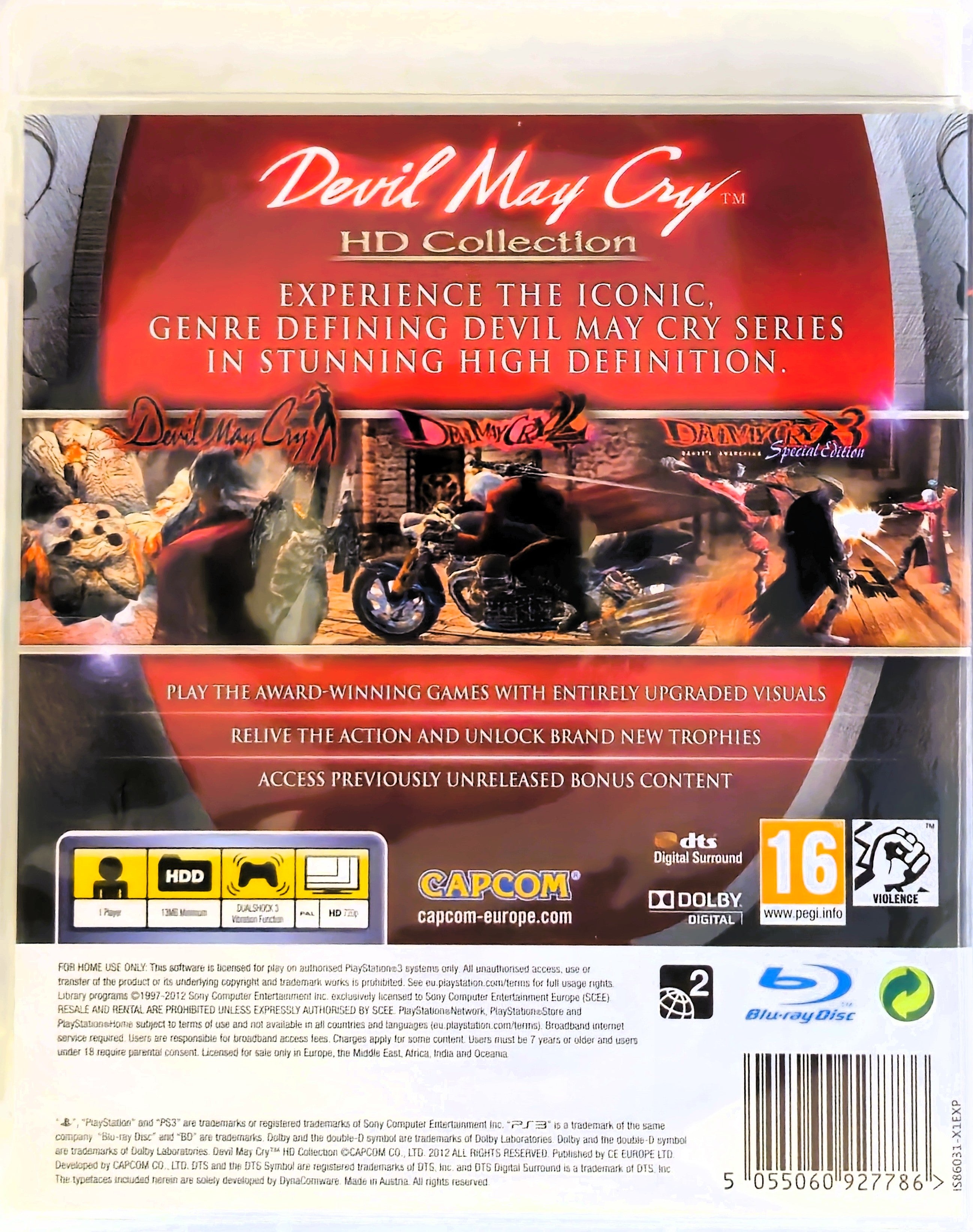 PS3 Devil May Cry HD Collection