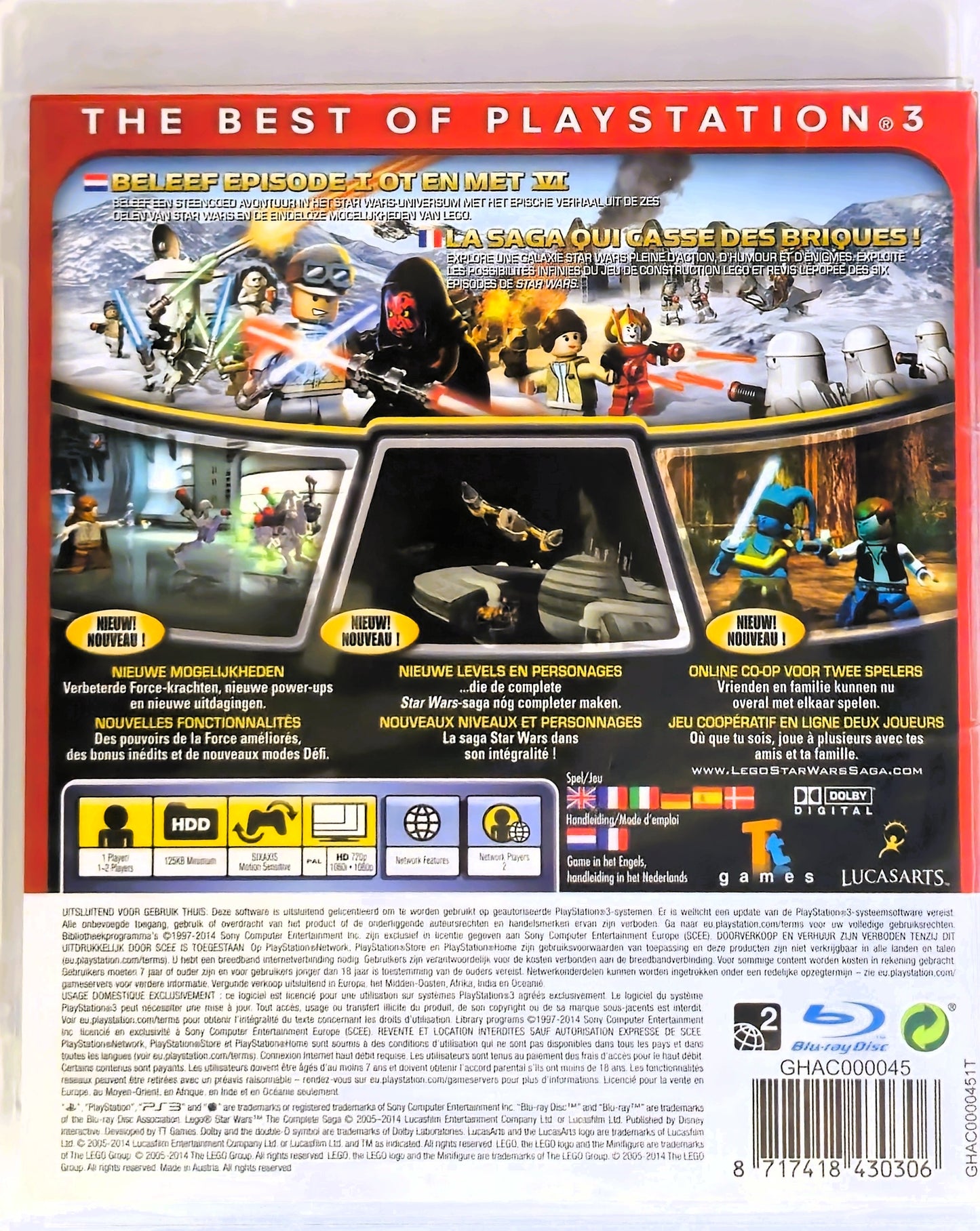 PS3 Lego Star Wars The Complete Saga