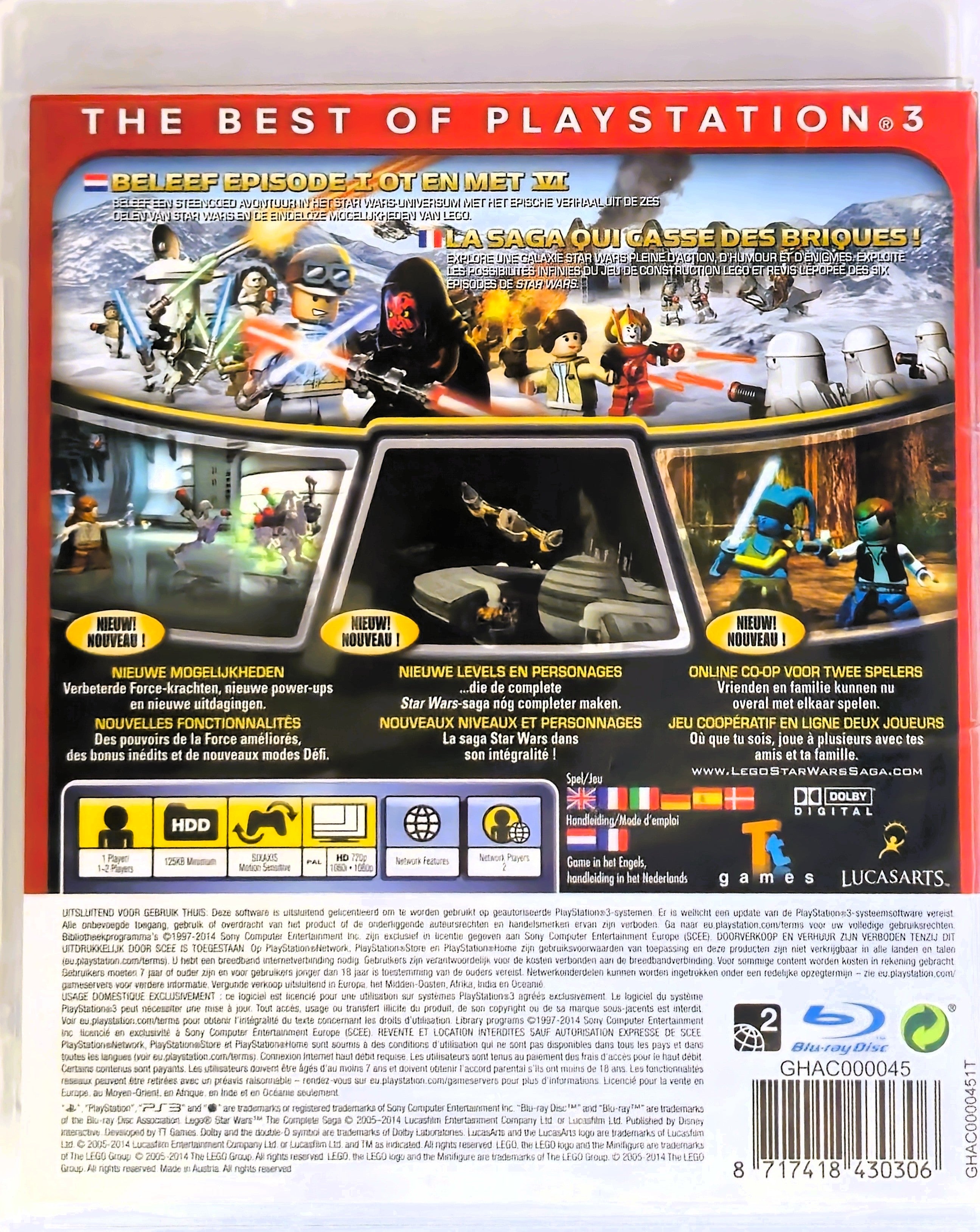 PS3 Lego Star Wars The Complete Saga