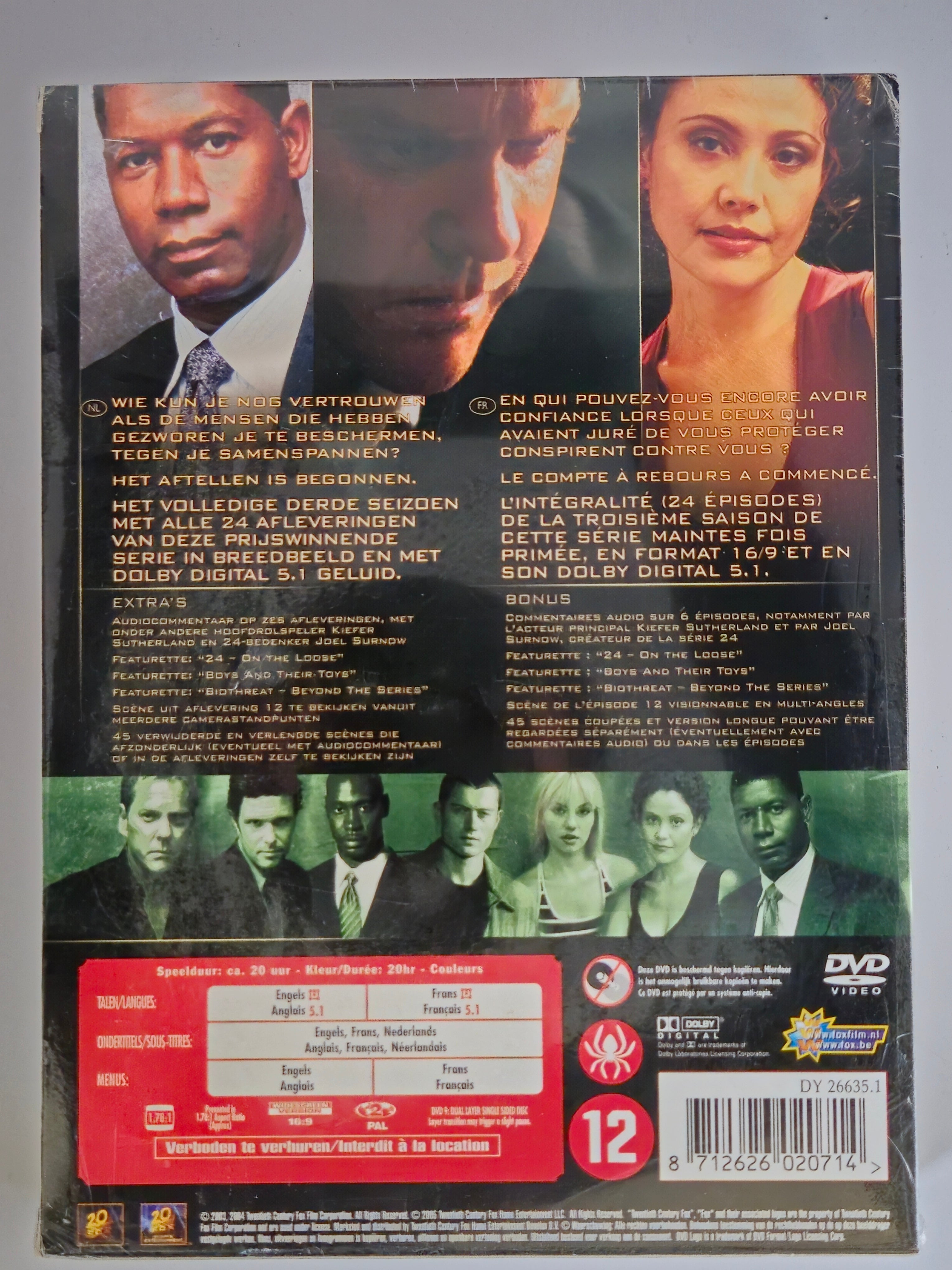 24 Seizoen 3 DVD Collection (NIEUW)