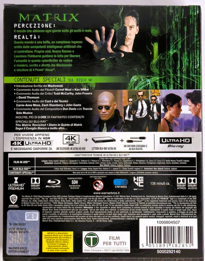 The Matrix Titans of Cult - 4K Ultra HD Steelbook