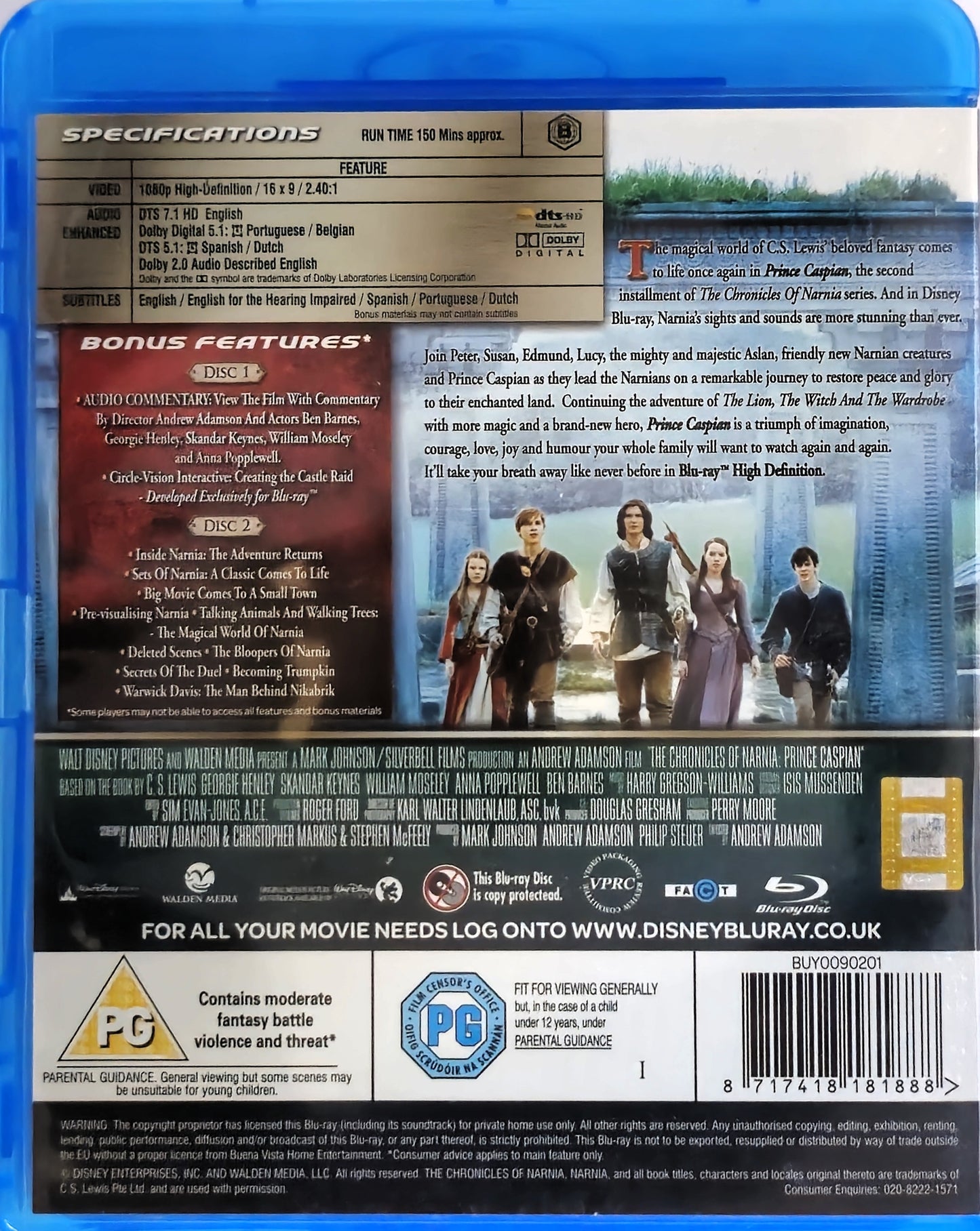 Chronicles of Narnia Prince Caspian
