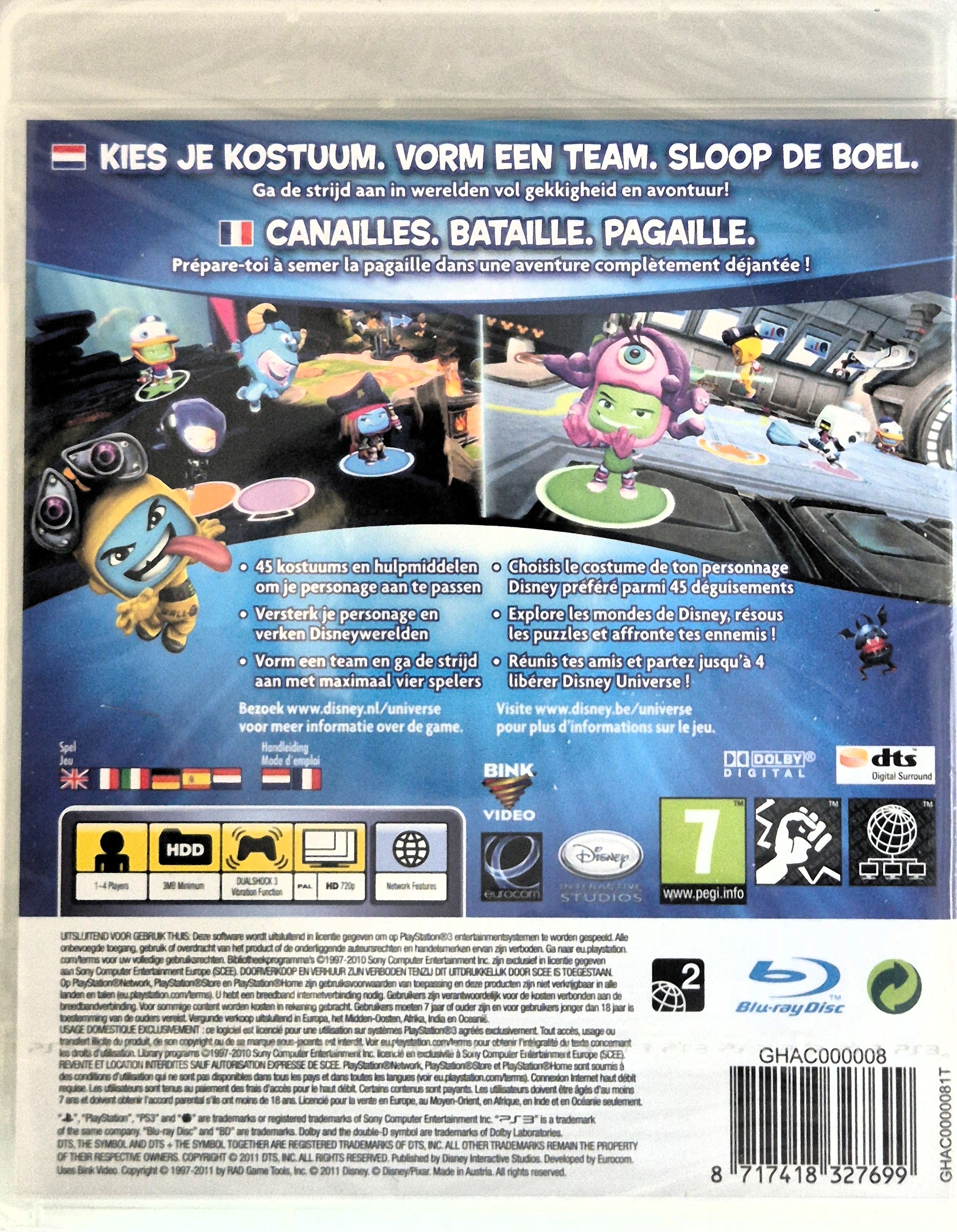 PS3 Disney Universe (NIEUW)