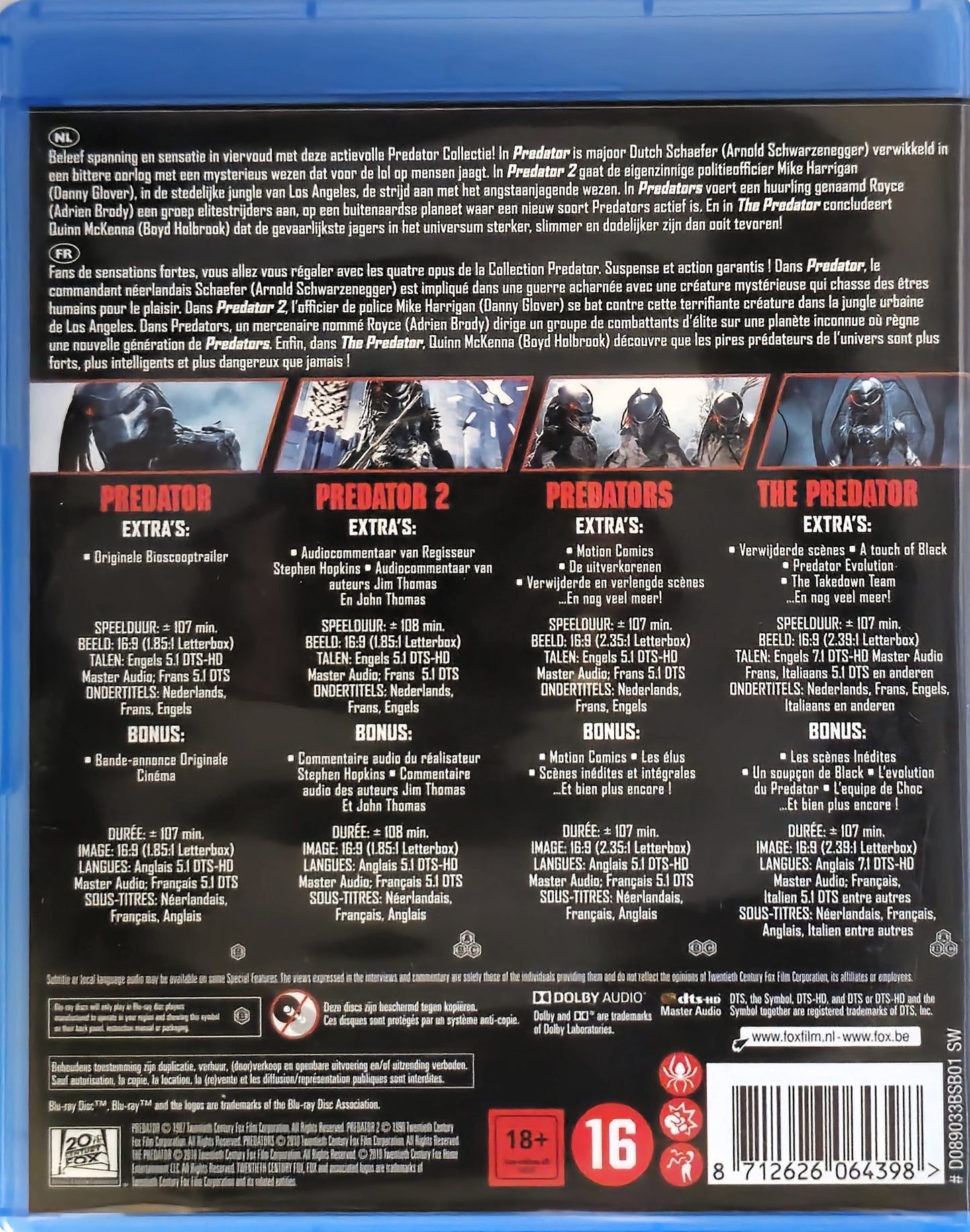 Predator 1-4 Collection