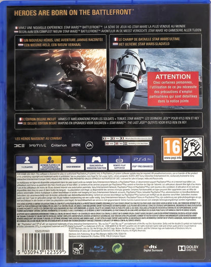PS4 Star Wars Battlefront II Elite Trooper DeLuxe Edition