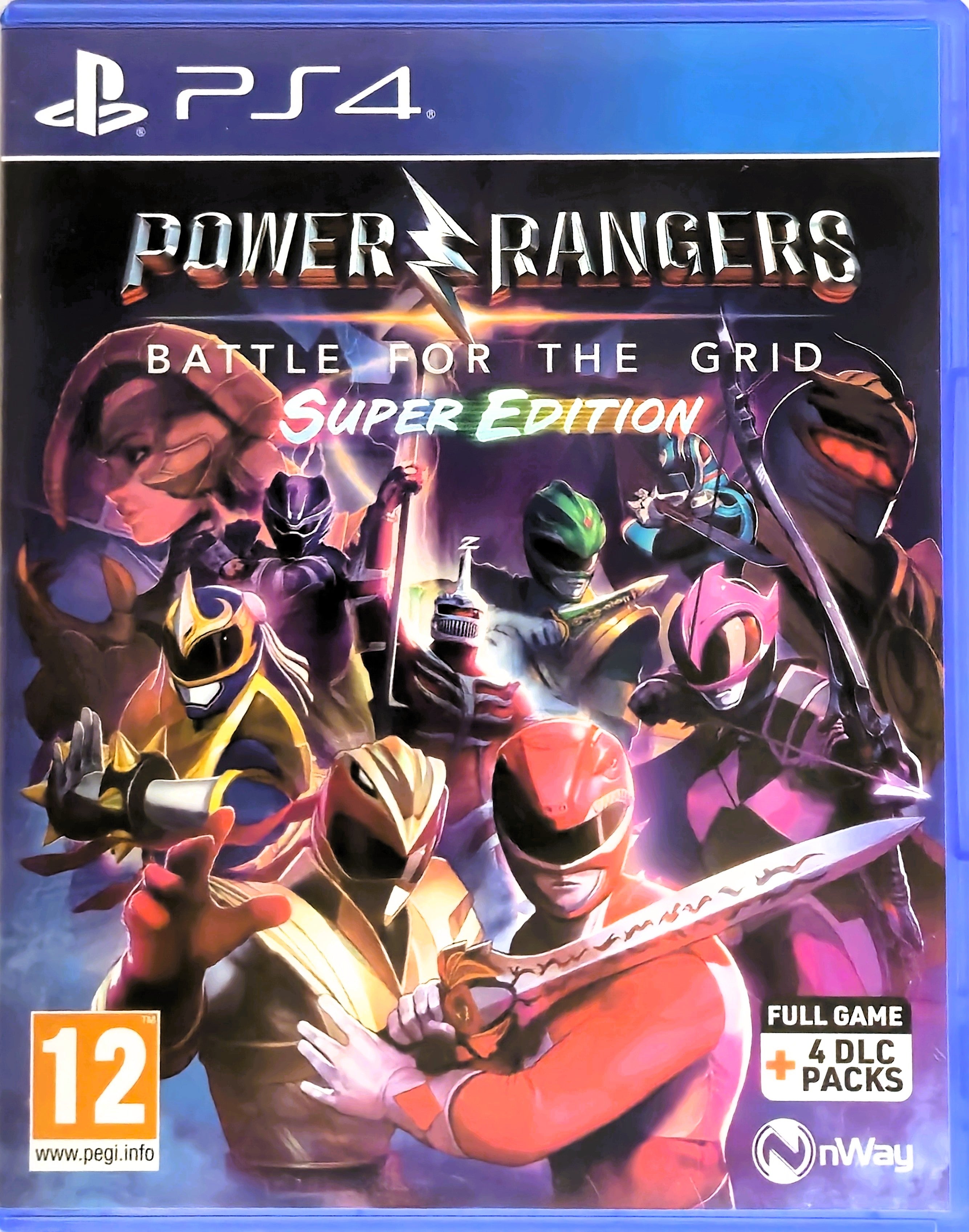 PS4 Power Rangers Battle for The Grid Super Edition