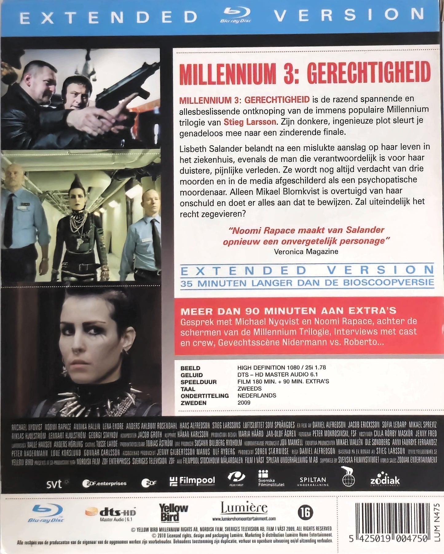 Millennium 3 Gerechtigheid Extended Version