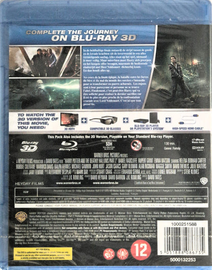 Harry Potter and The Deathly Hallows Part 2 3D (NIEUW)