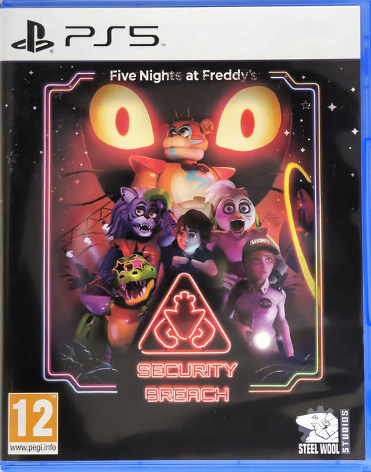 PS5 Five Nights at Freddy's Security Breach