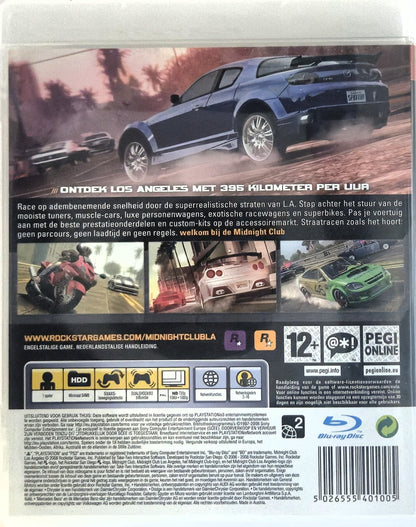 PS3 Midnight Club Los Angeles