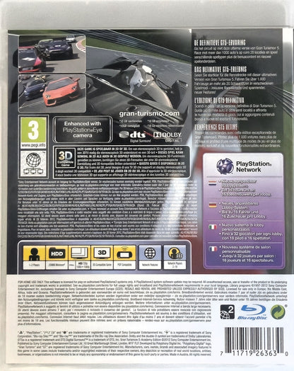 PS3 Gran Turismo 5 Academy Edition