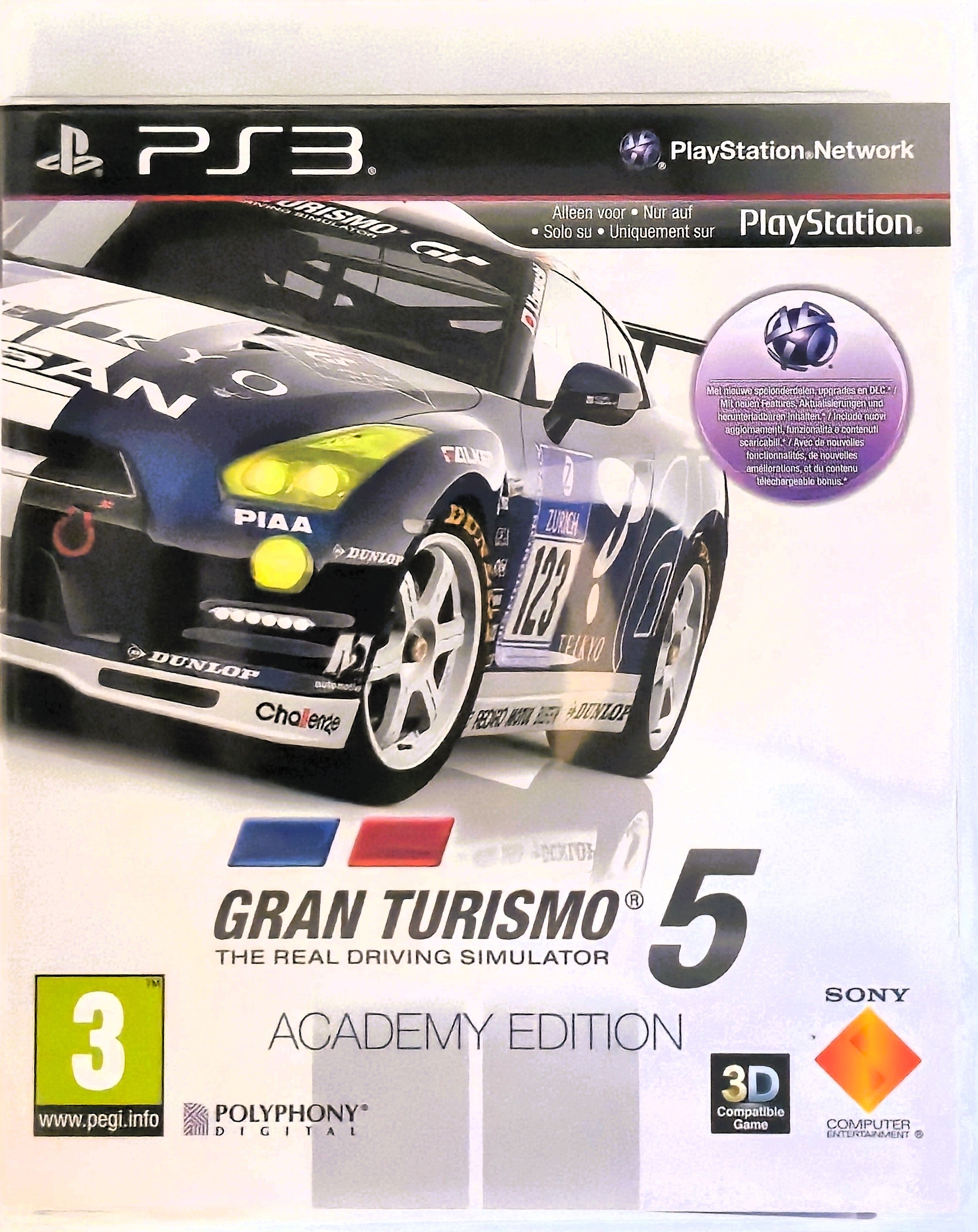 PS3 Gran Turismo 5 Academy Edition