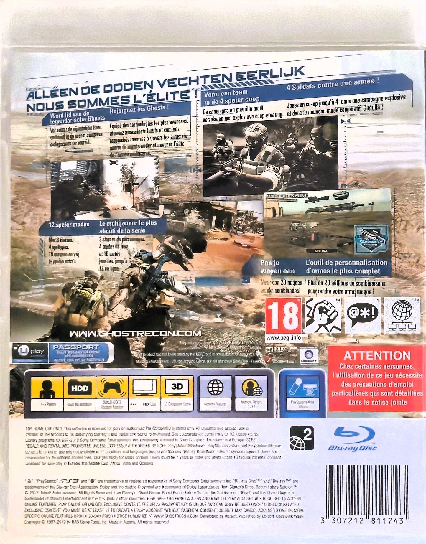 PS3 Ghost Recon Future Soldier