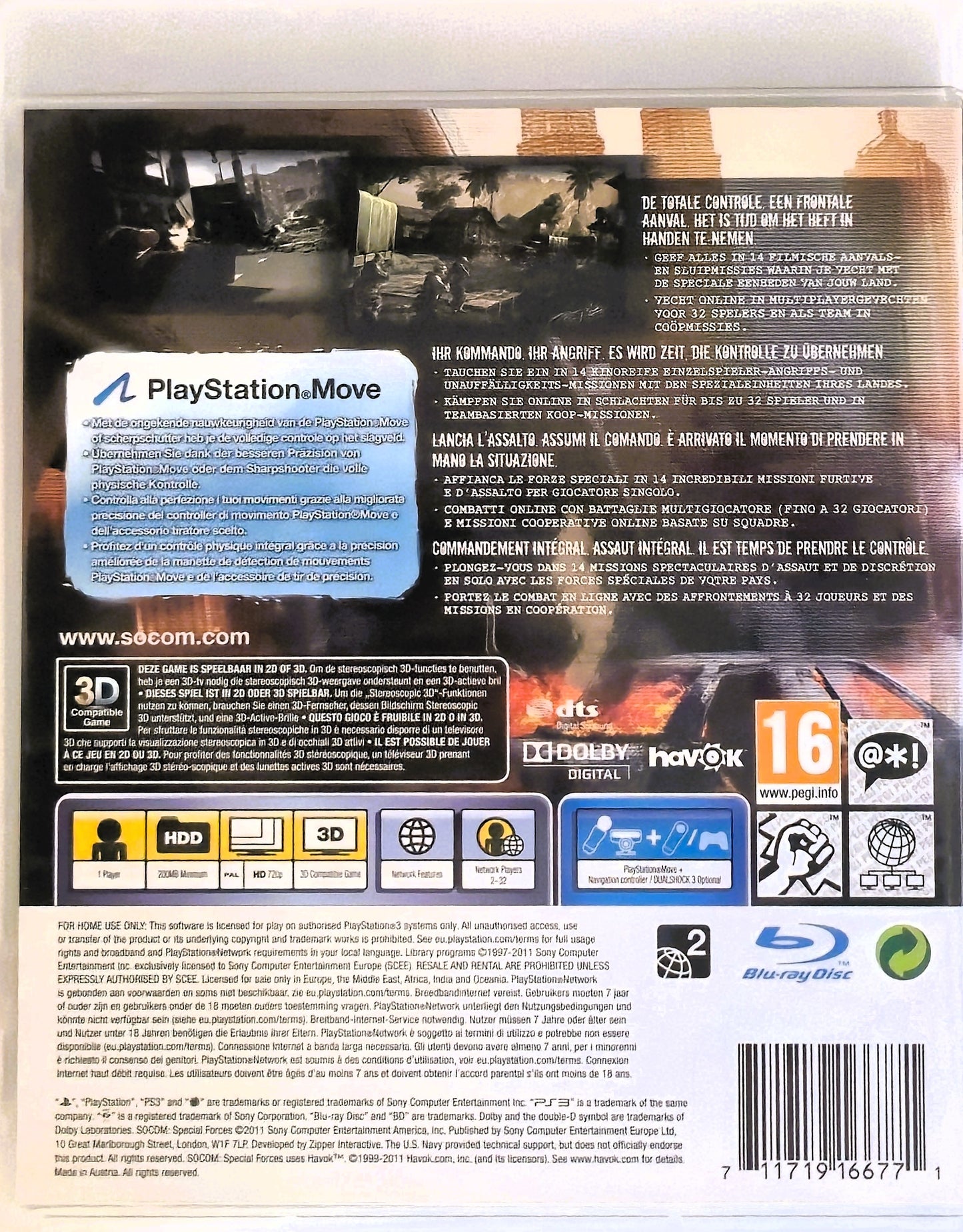 PS3 SOCOM Special Forces