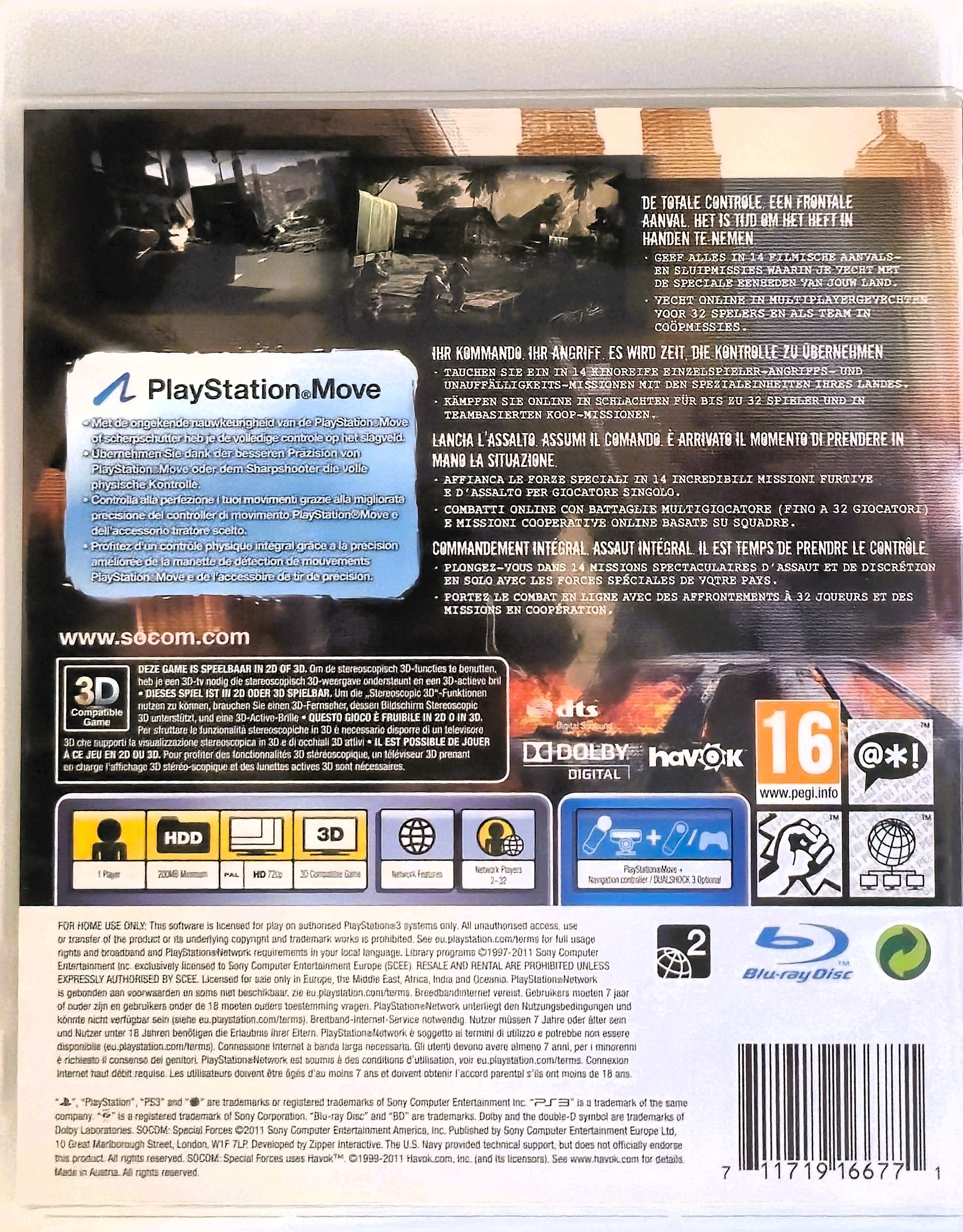 PS3 SOCOM Special Forces