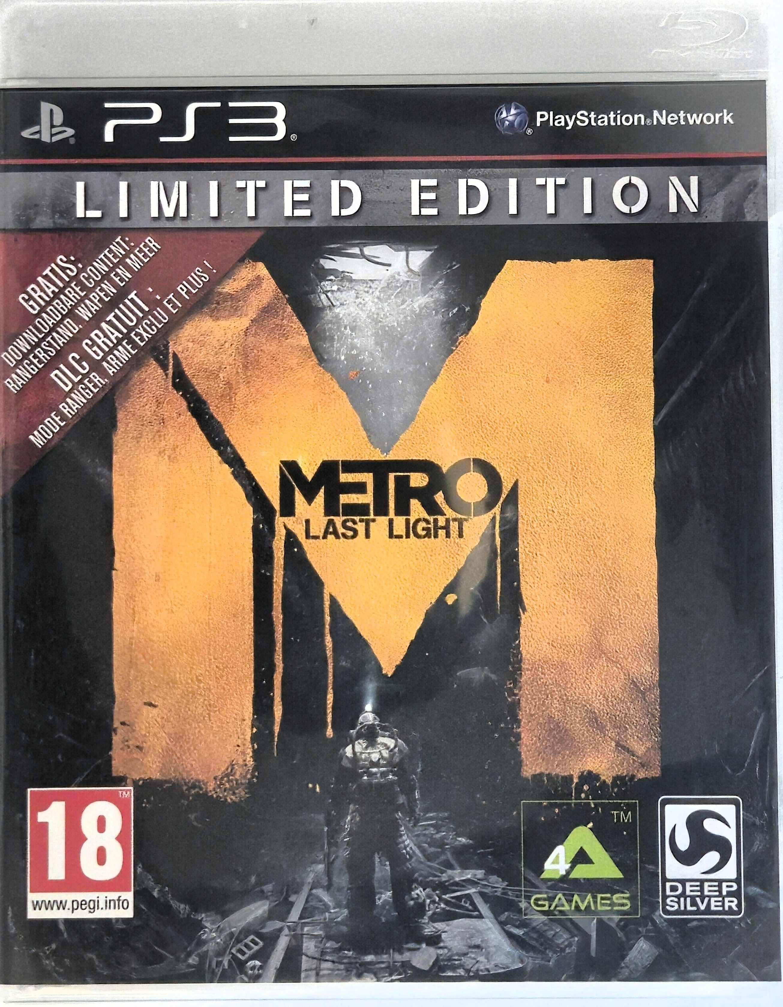 PS3 Metro Last Light