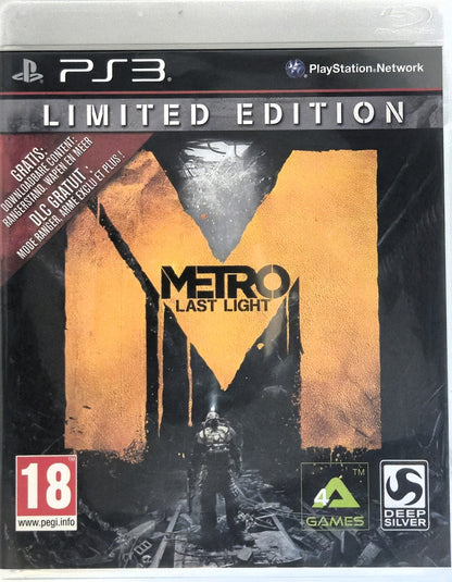 PS3 Metro Last Light