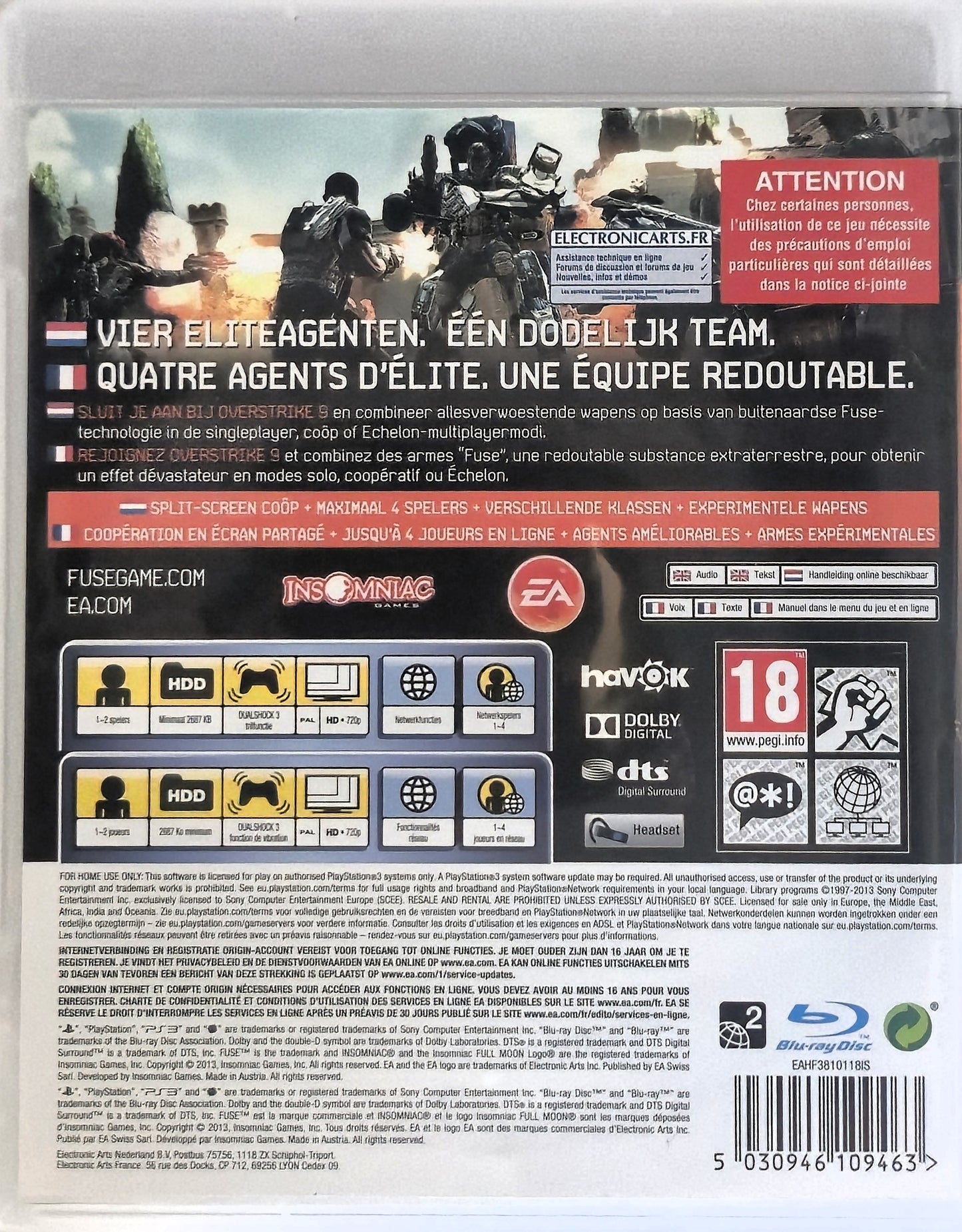 PS3 FUSE