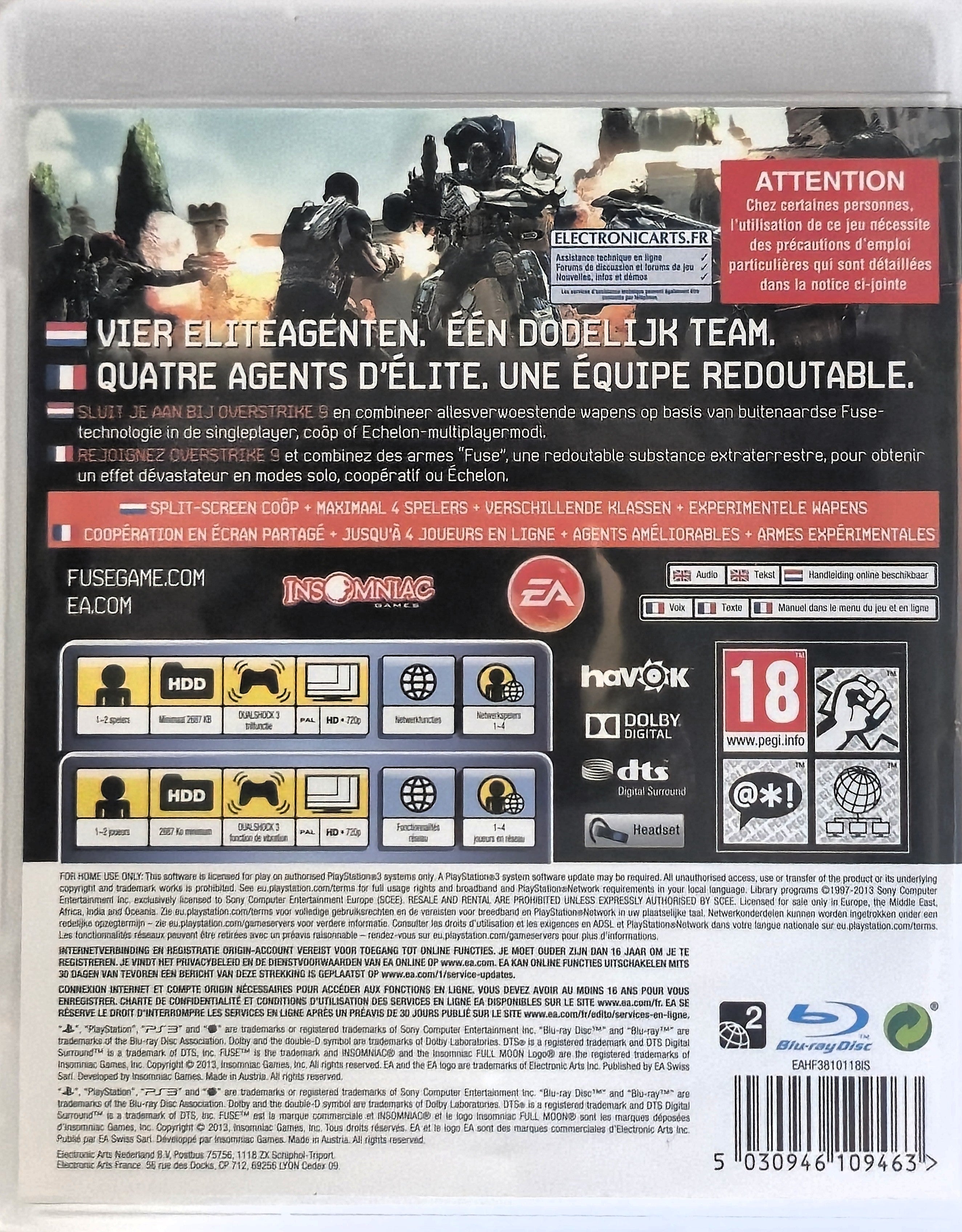 PS3 FUSE