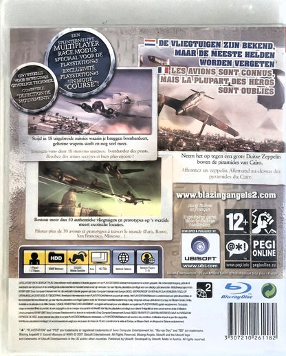 PS3 Blazing Angels 2 Secret Missions of WWII