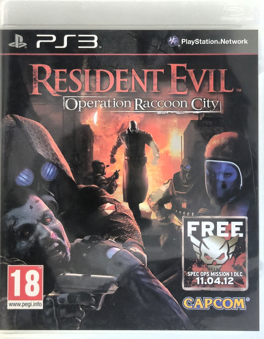 PS3 Resident Evil Operation Raccoon City