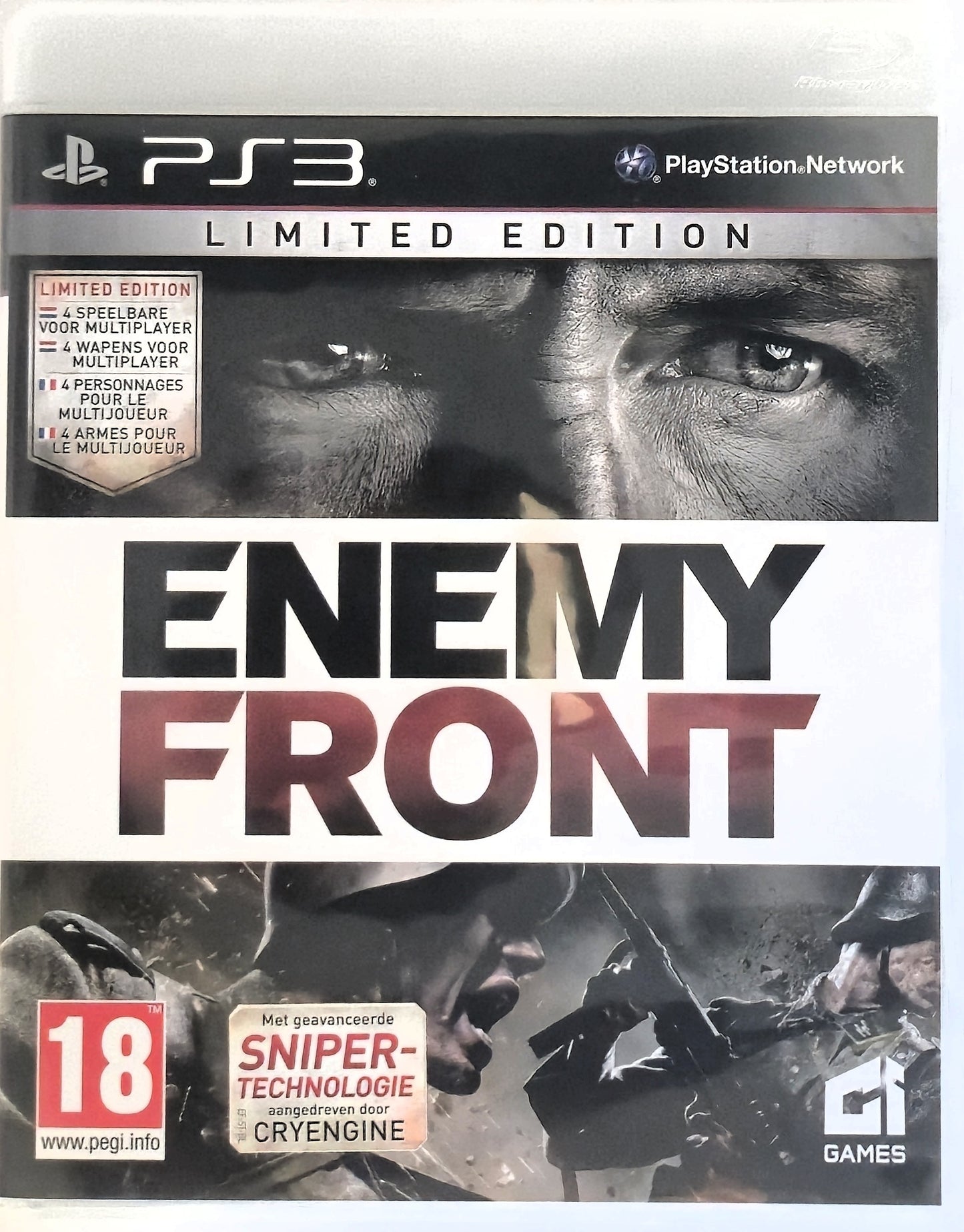 PS3 Enemy Front Limited Edition