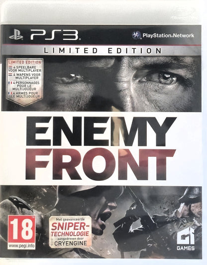 PS3 Enemy Front Limited Edition
