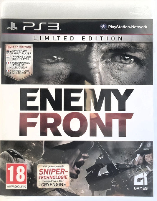 PS3 Enemy Front Limited Edition