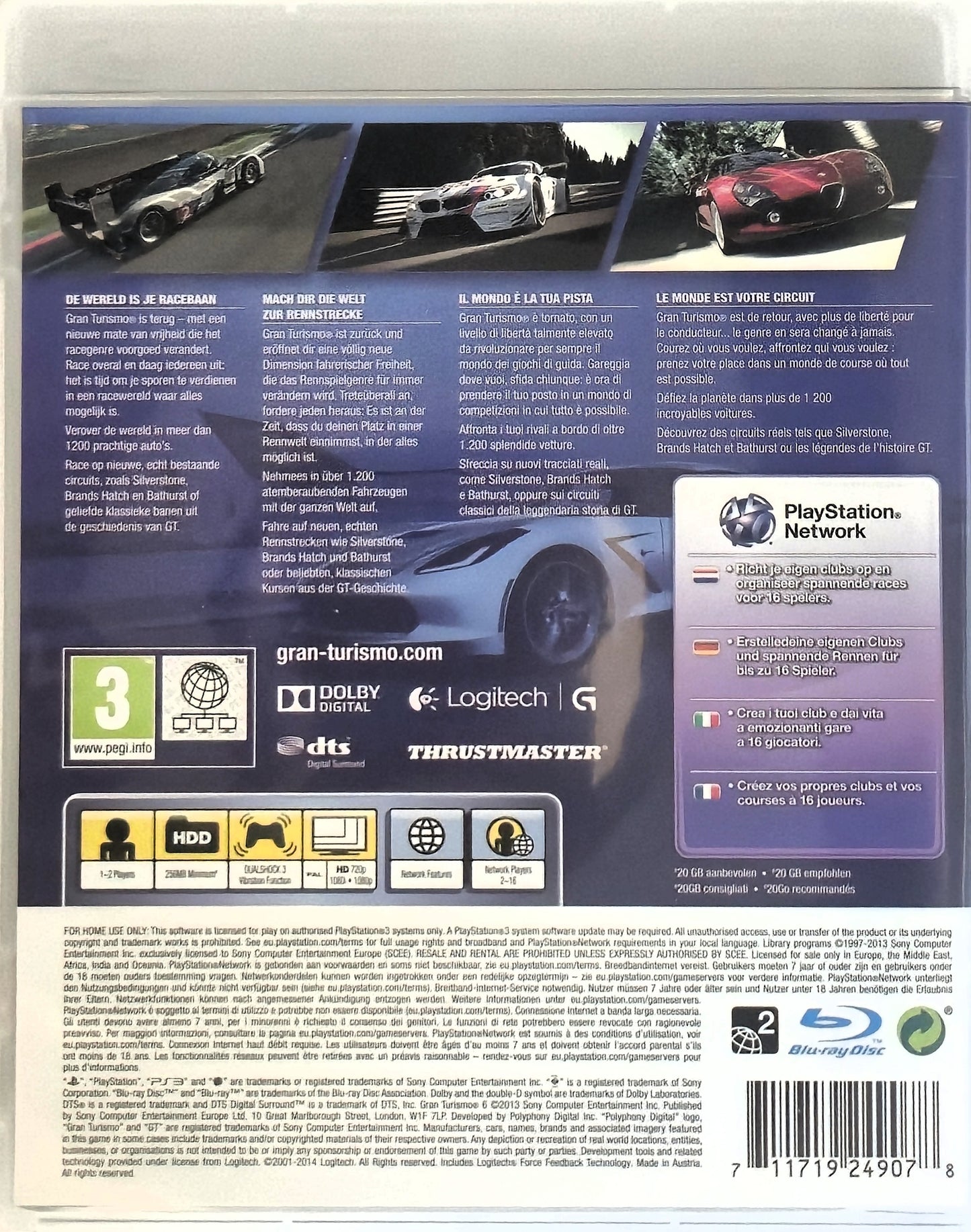 PS3 Gran Turismo 6