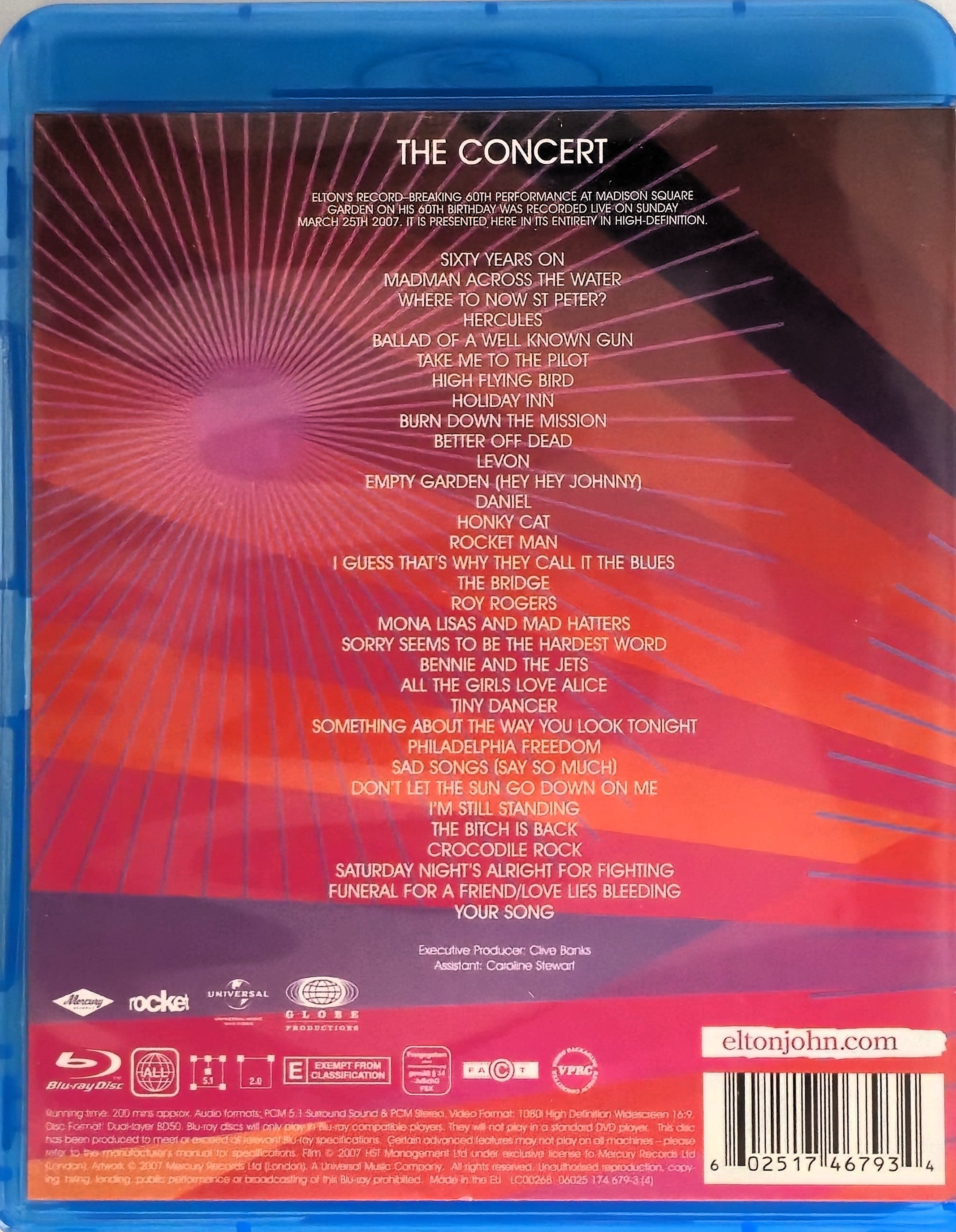 Elton John 60 Live at Madison Square Garden