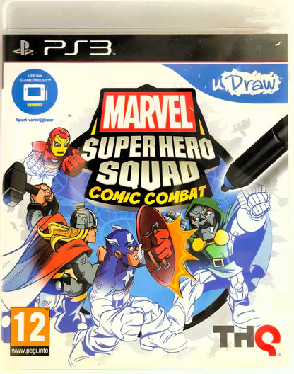 PS3 uDraw Marvel Super Hero Squad Comic Combat