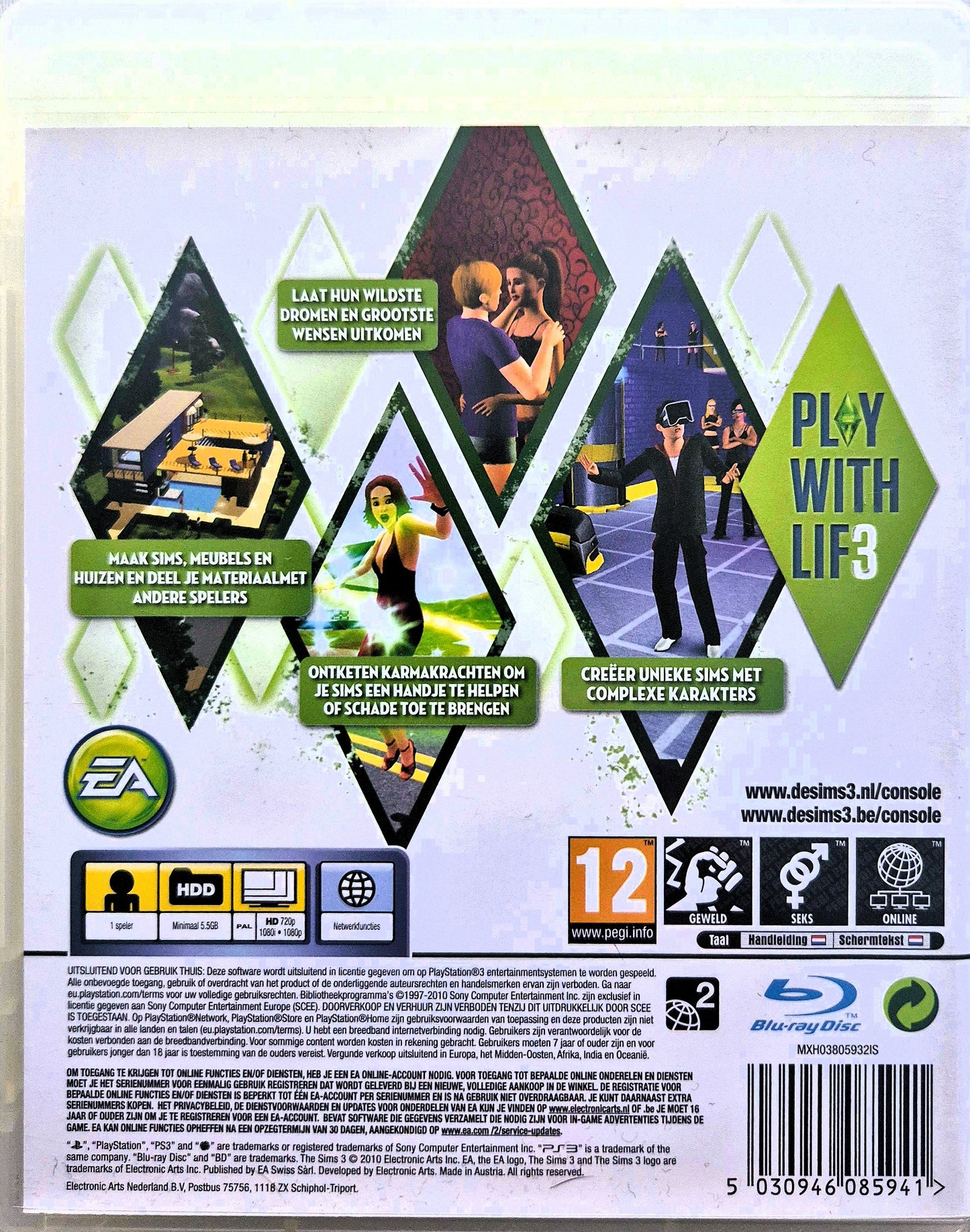 PS3 De Sims 3