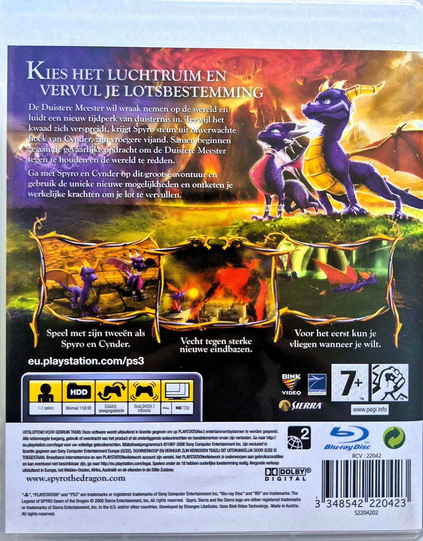 PS3 De Legende van Spyro De Opkomst van De Draak