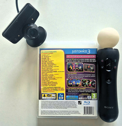 PS3 Playstation 3 move just Dance 3 Set