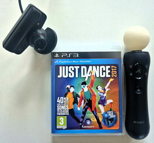 PS3 Playstation 3 move Just Dance 2018 set